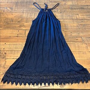 Rue21 Deep Blue Maxi Dress